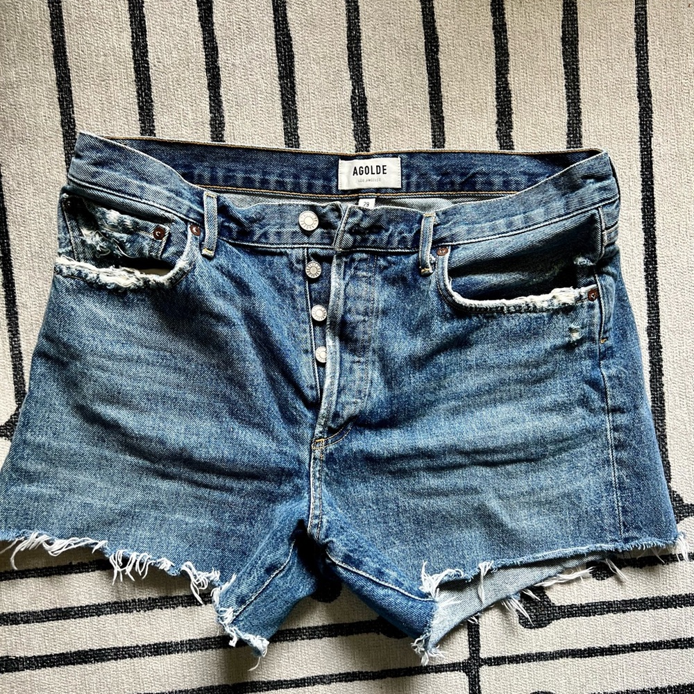AGOLDE denim shorts size 29